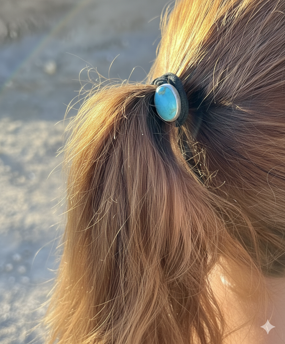 Turquoise Hair Tie
