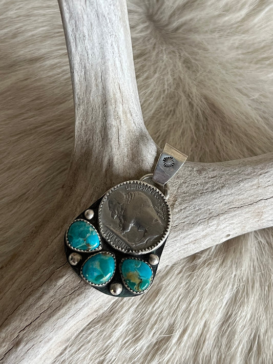 Buffalo Nickel Pendant