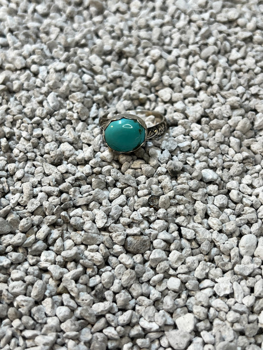 Adjustable Floral Band Ring