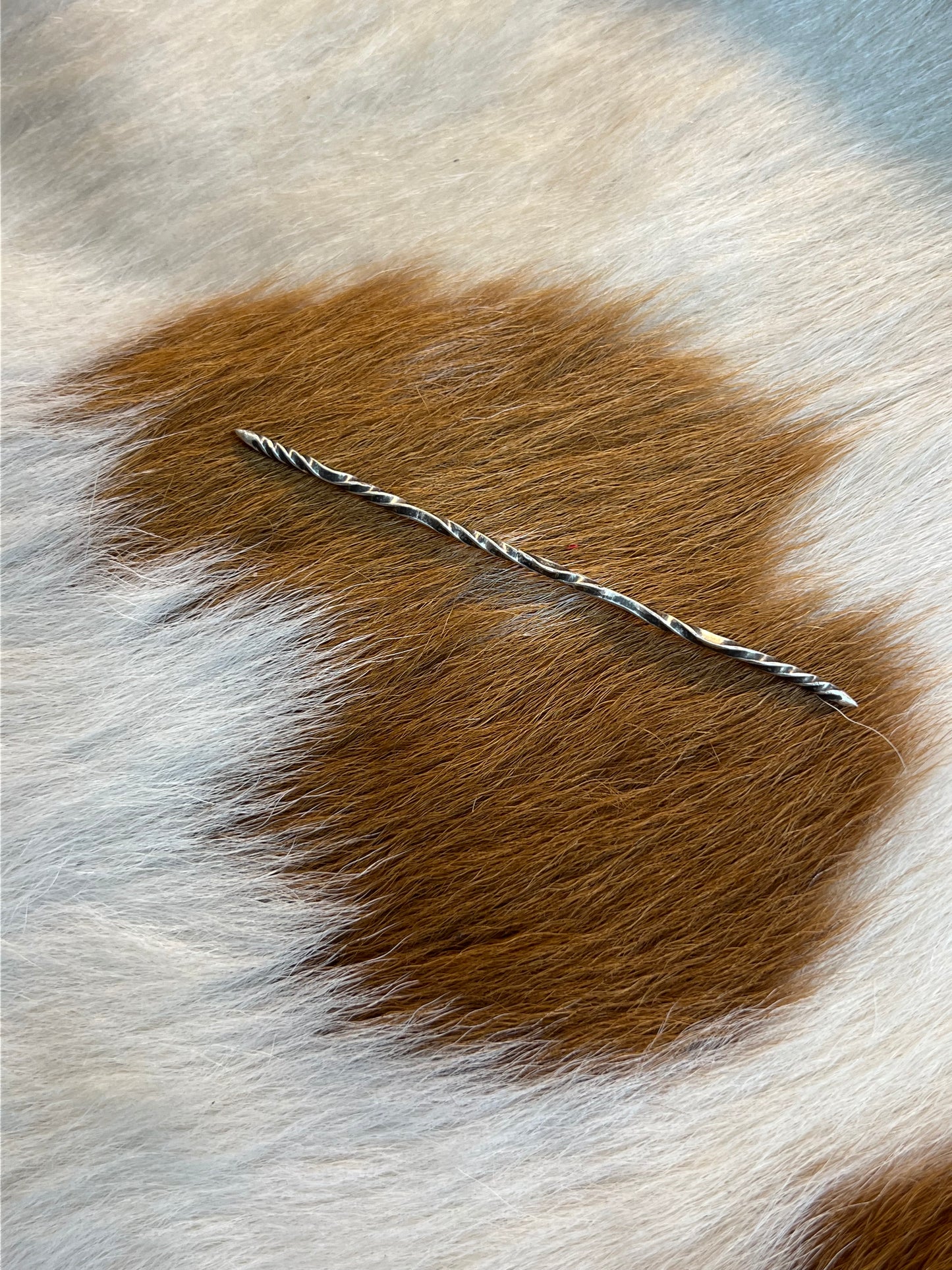 Double Twisted Sterling Cowboy Toothpick